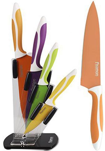 

Набор кухонных ножей 4 шт Fissman Magellan на акриловой подставке (FN-KN-2656)