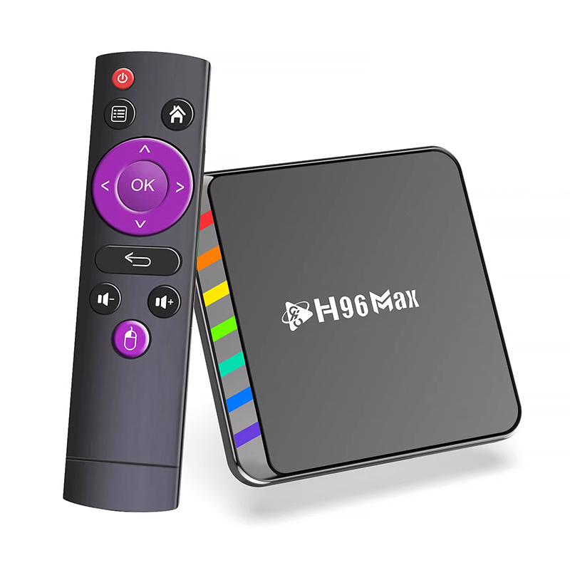 Смарт ТВ приставка H96 Max W2 4/64 Гб Smart TV Box Android (542-2 ...