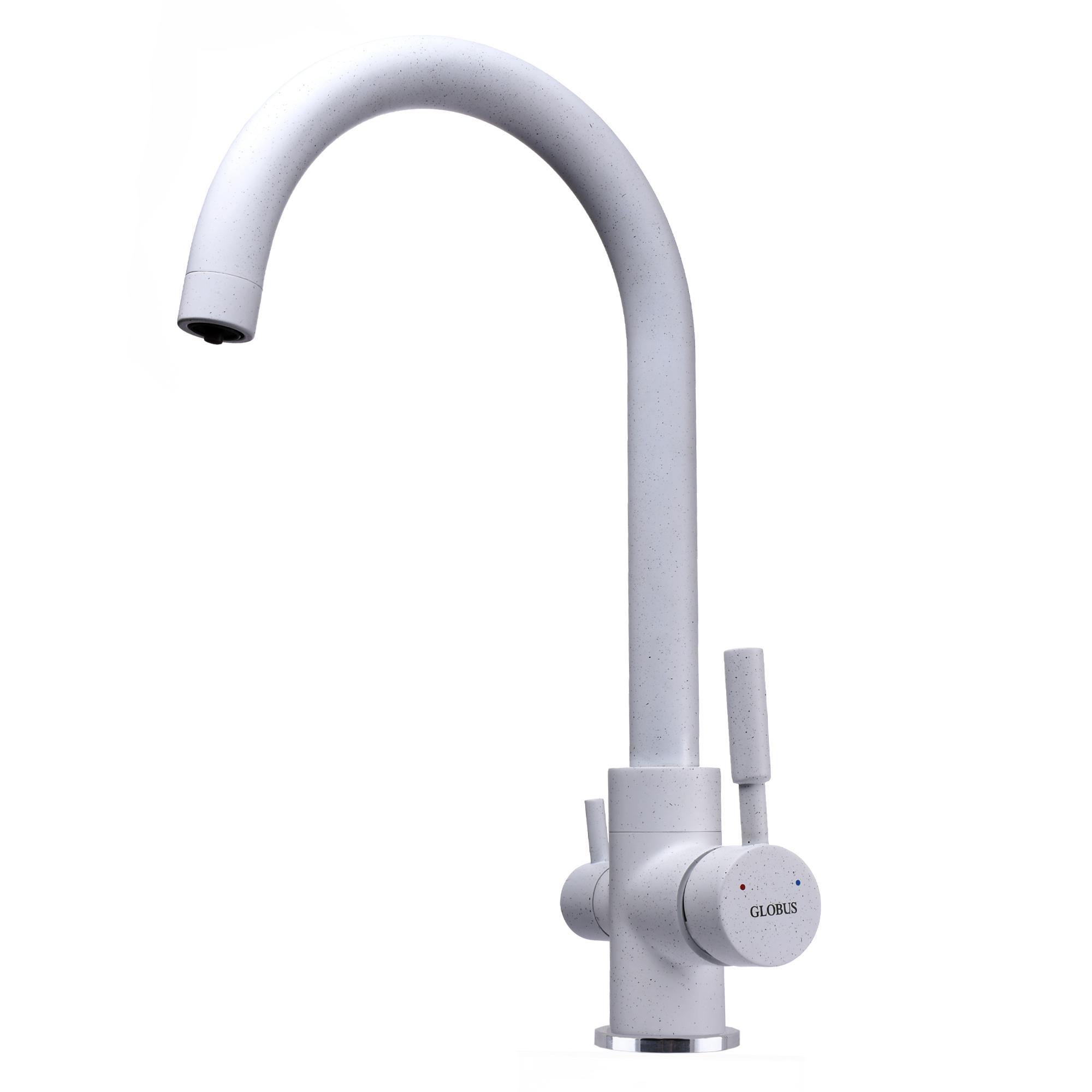 

Смеситель для кухни под осмос Globus Lux GLLR-0333-7-WHITE