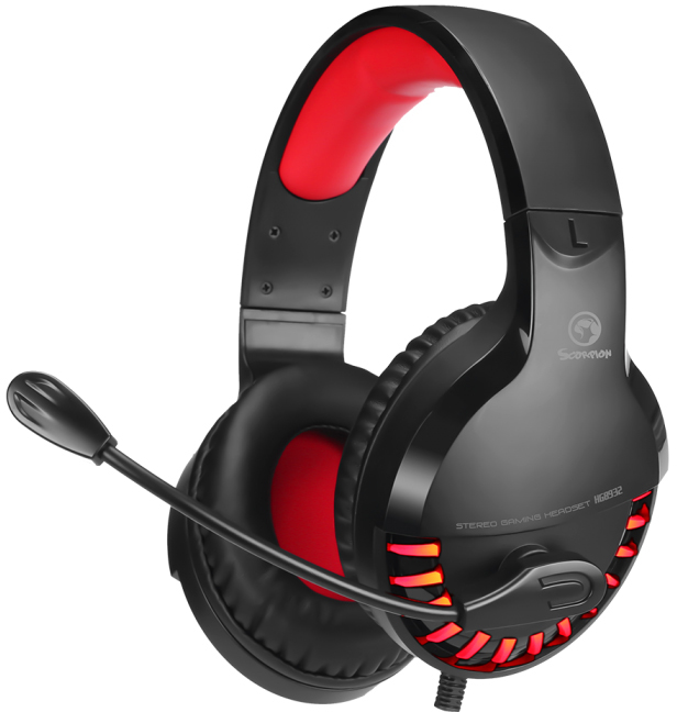 

Наушники Marvo HG8932 Red-LED Black