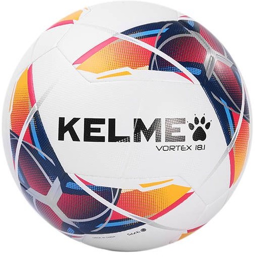 

Мяч футбольный Kelme SILVER 9886117.9423 №5 White-Red-Blue