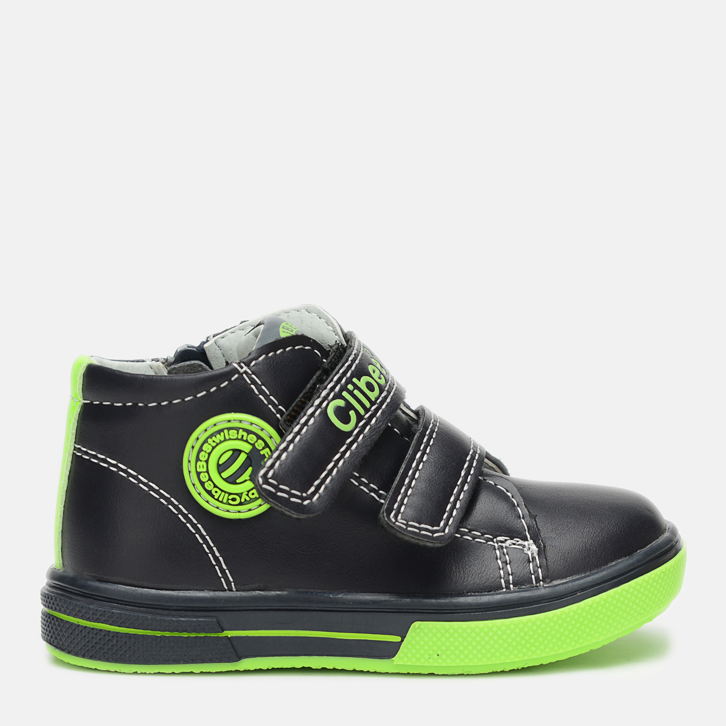 

Ботинки демисезонные Clibee H130 22 13.7 см Black/Green