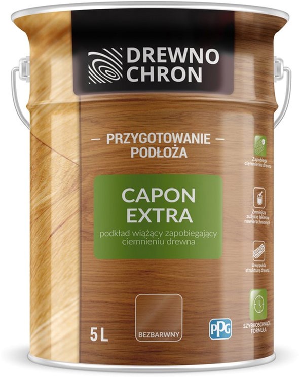 

Лак грунтовочный Drewnochron Capon Extra 10 л Бесцветный (DN-424250)