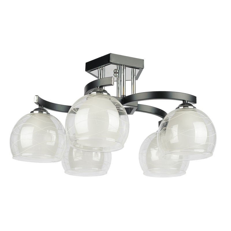 

Люстра 4light 51098/5 Black