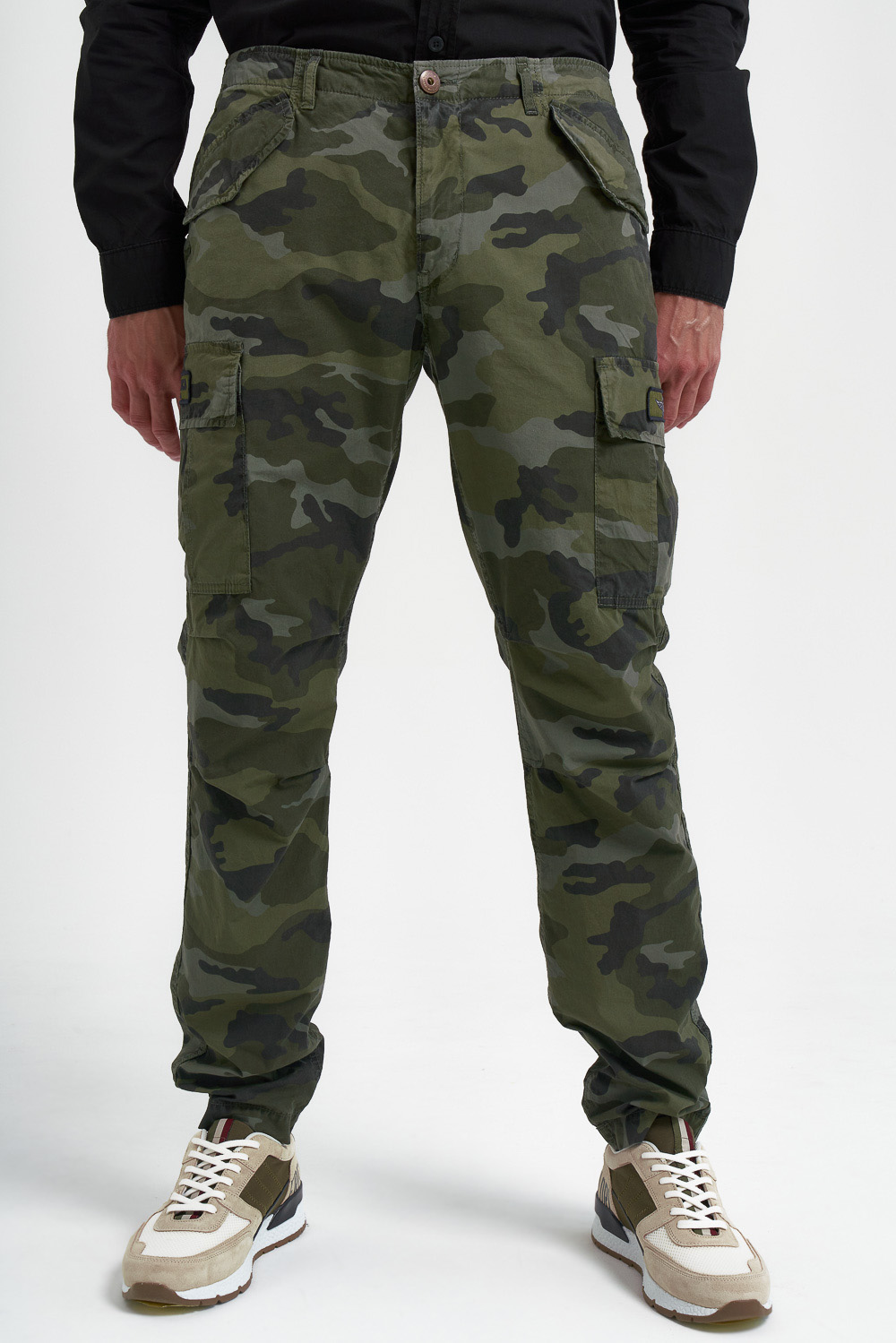 Камуфляжные мужские брюки Aeronautica Militare 5484 54 – в интернет ...