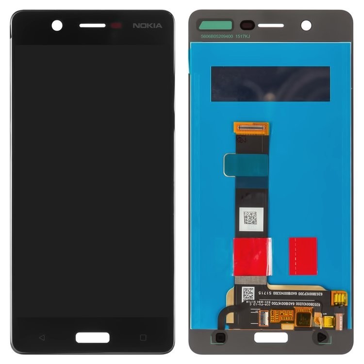 

Дисплей для Nokia 5 TA-1024 с сенсором (тачскрином) черный