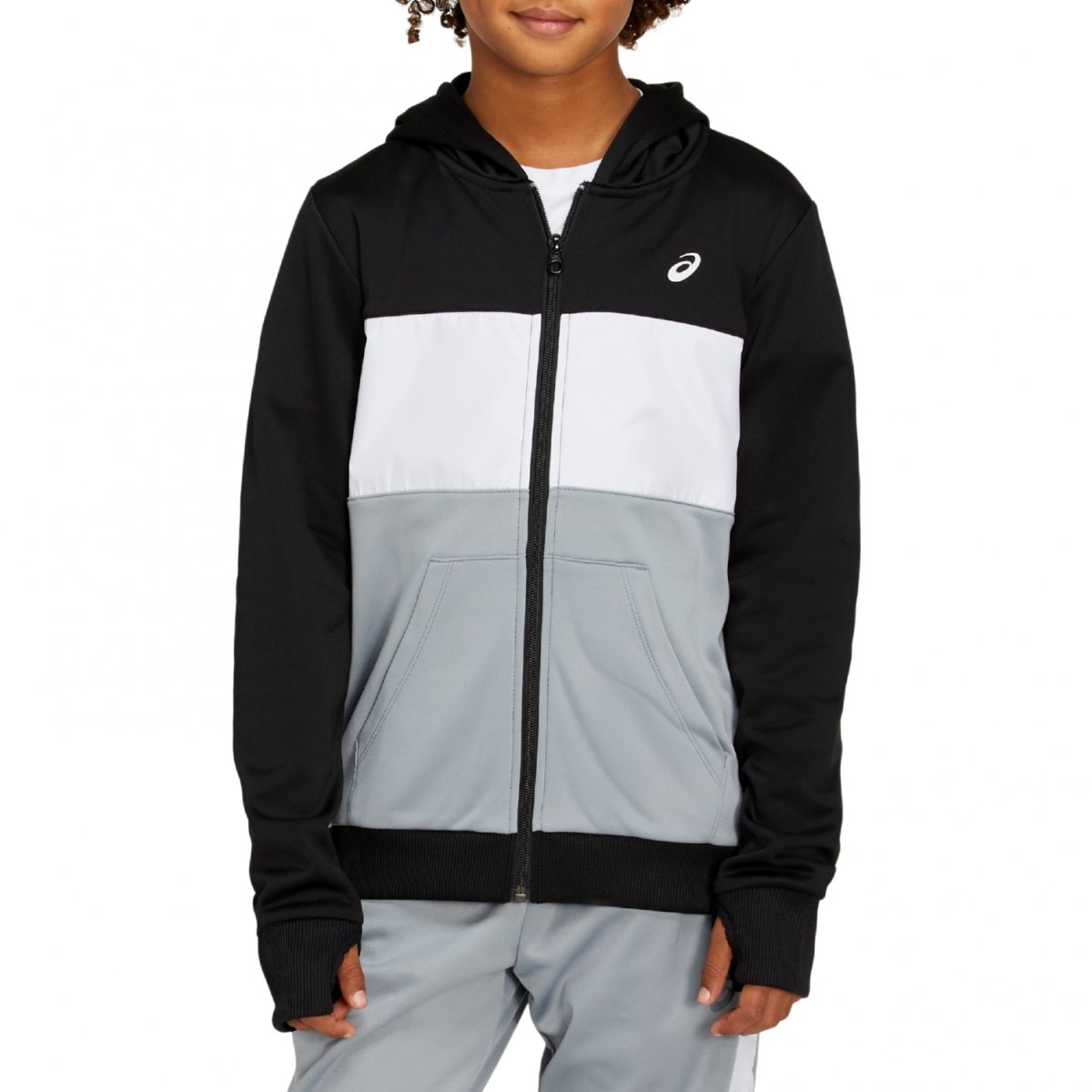 

Худи Asics B BRUSHED FLEECE FZ HOODIE 122-128 см серый c-2034A486-001