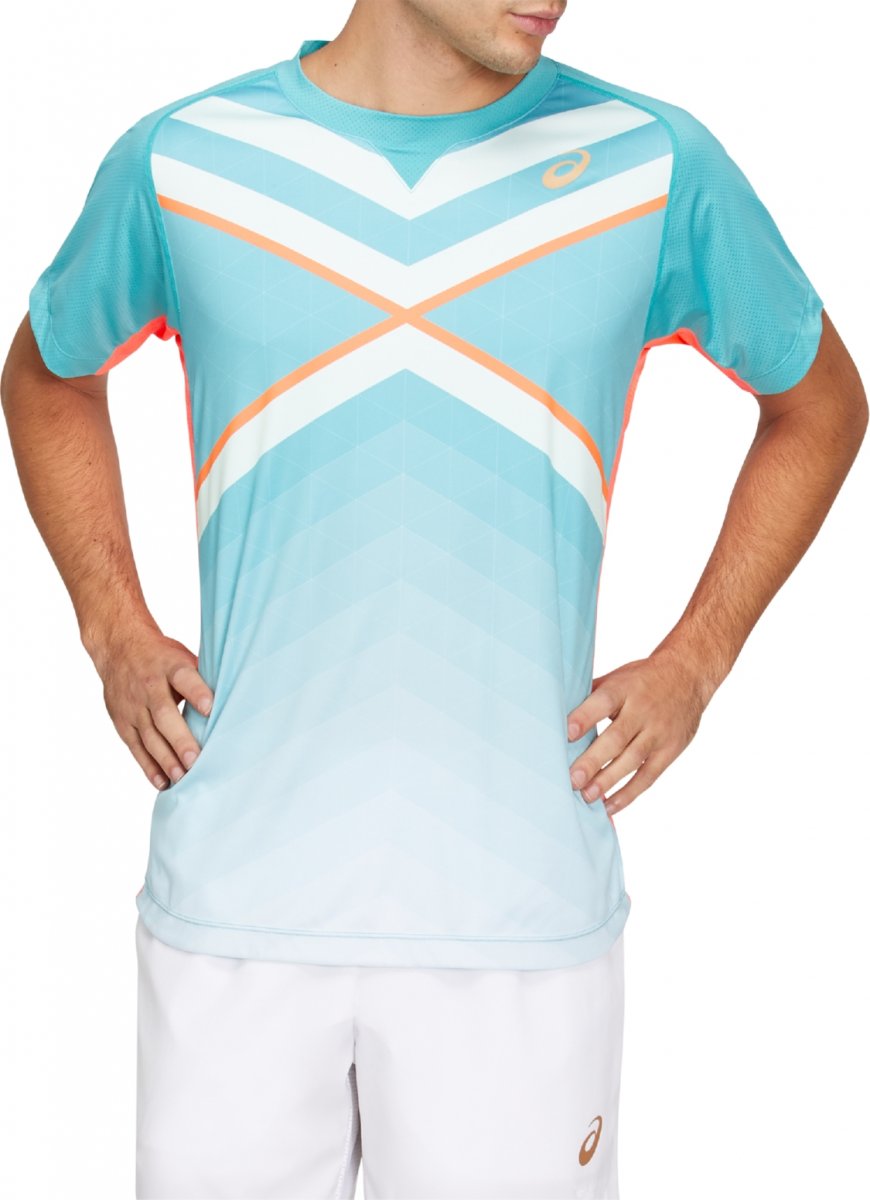 

Футболка Asics TENNIS M GPX TEE L синий 2041A119-300
