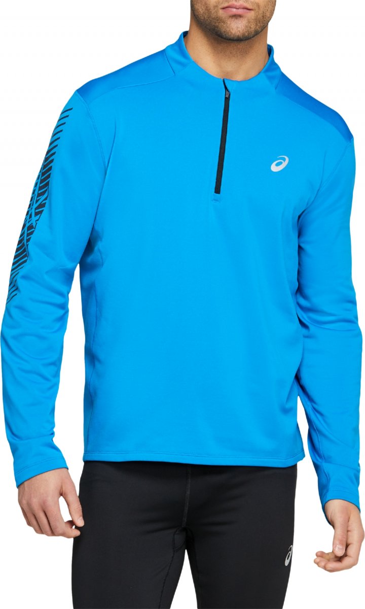 

Лонгслив Asics ICON LS 1/2 WINTER ZIP S синий c-2011B054-400