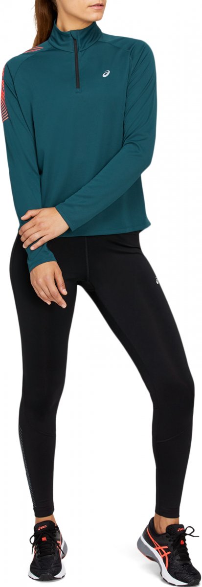 

Лонгслив Asics ICON LS 1/2 ZIP M синий c-2012B043-400