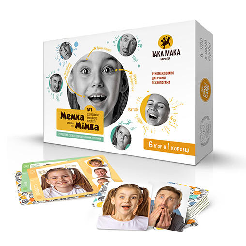 

Настольная игра "Мемка Мімка" 960032 Така Мака