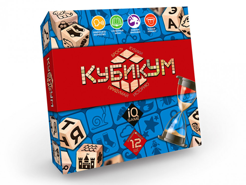 

Розважальна гра "КубикУм" рус. G-KU-01 Danko Toys
