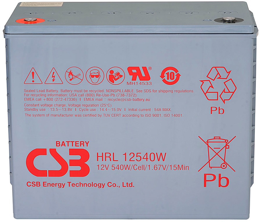  батарея CSB HRL12540W 12V 130Ah (YT2176) – фото, отзывы .