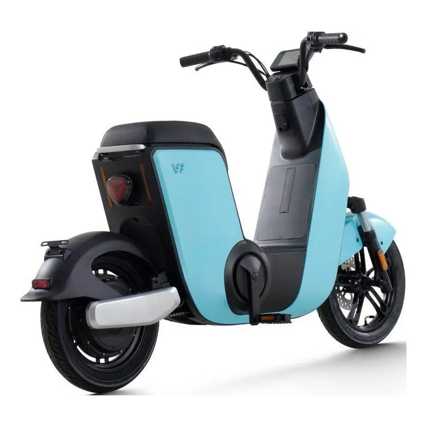 Электроскутер Yadea V7 (400 Вт; 20 А/ч, 48В), Blue – характеристики ...