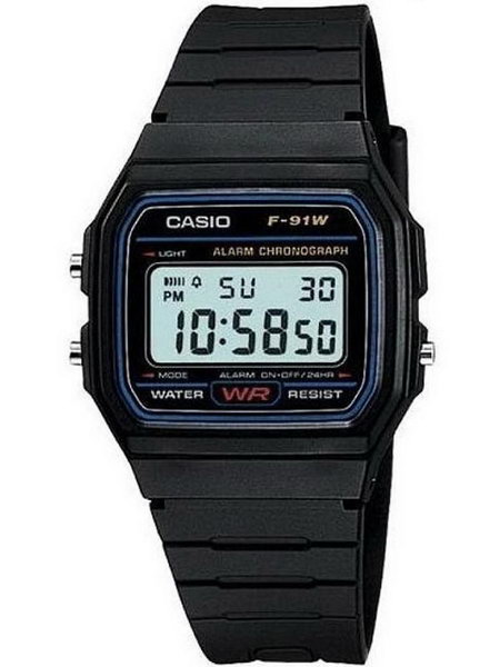 

Мужские наручные часы Casio F-91W-1YEF