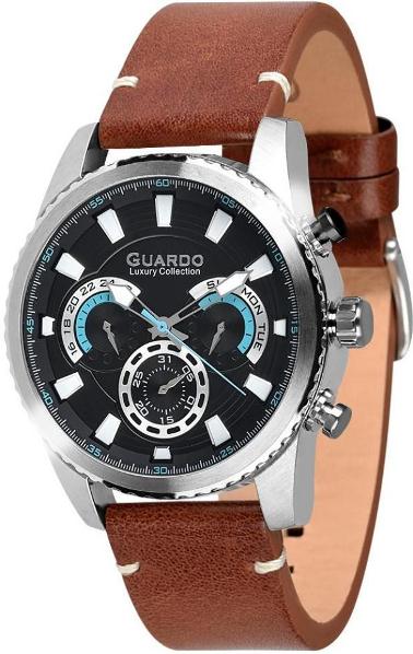 

Мужские наручные часы Guardo S01896 SBBr