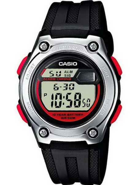 

Мужские наручные часы Casio W-211-1BVEF