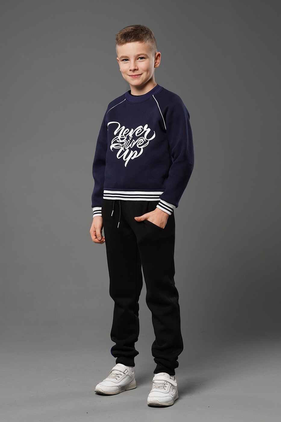 

Свитшот для мальчиков ДИ стиль улиц 128 синий