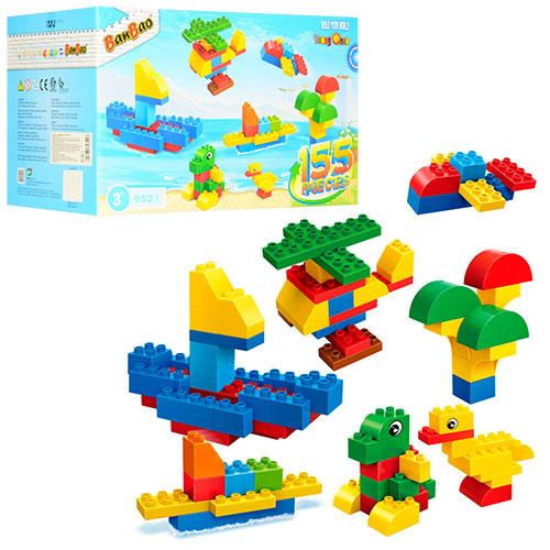 

Конструктор транспорт BANBAO фигурки, 155 деталей ( 9521)