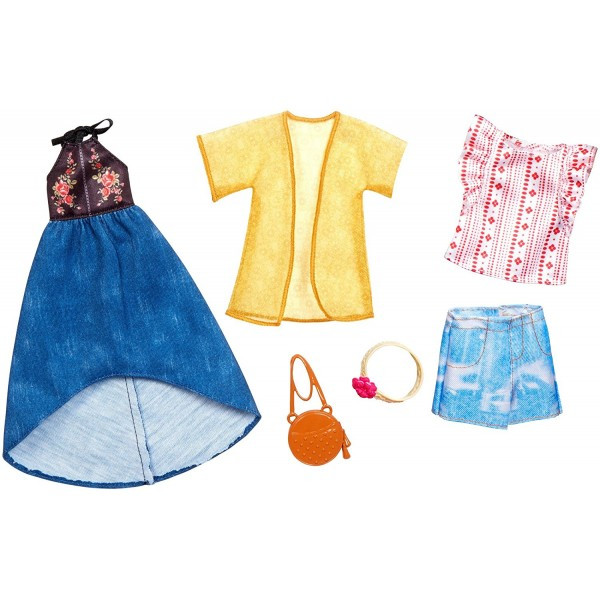 

Барби Одежда Barbie Urban Boho Fashion 2 Pack