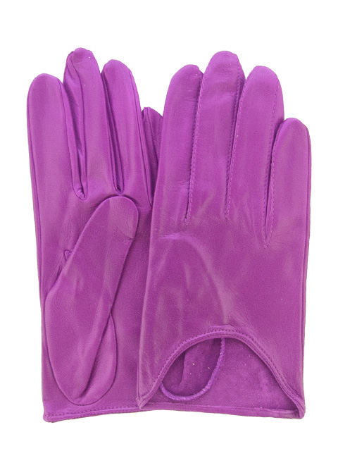 

Перчатки Image-Galant женские кожаные без подкладки модель 377 фуксия 8