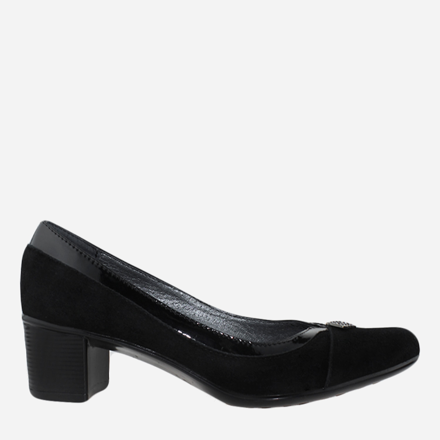 Акція на Жіночі туфлі Kseniya RK608-11 37 23.5 см Чорні від Rozetka