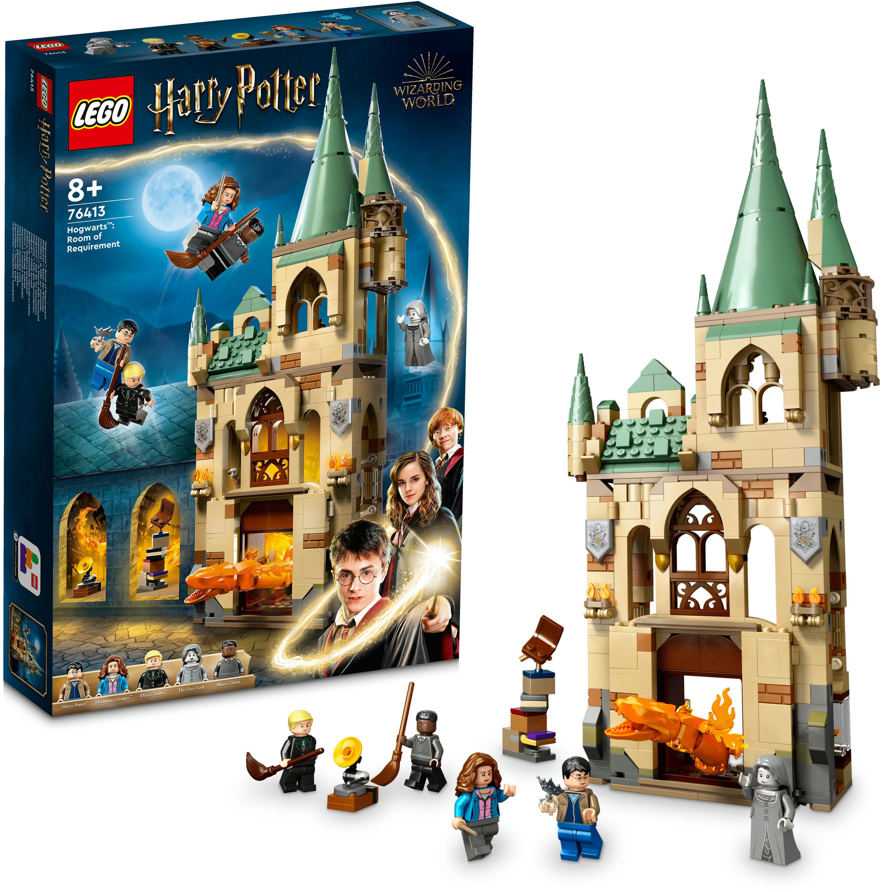 Конструктор LEGO Harry Potter Хогвартс: Комната по требованию 587 деталей  (76413) – фото, отзывы, характеристики в интернет-магазине ROZETKA | Купить  в Украине: Киеве, Харькове, Днепре, Одессе, Запорожье, Львове