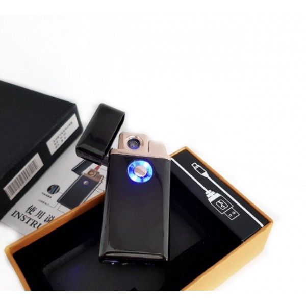 

Зажигалка электроимпульсная 2в1 USB + ГАЗ турбо LIGHTER TH-705 (101530362zag)