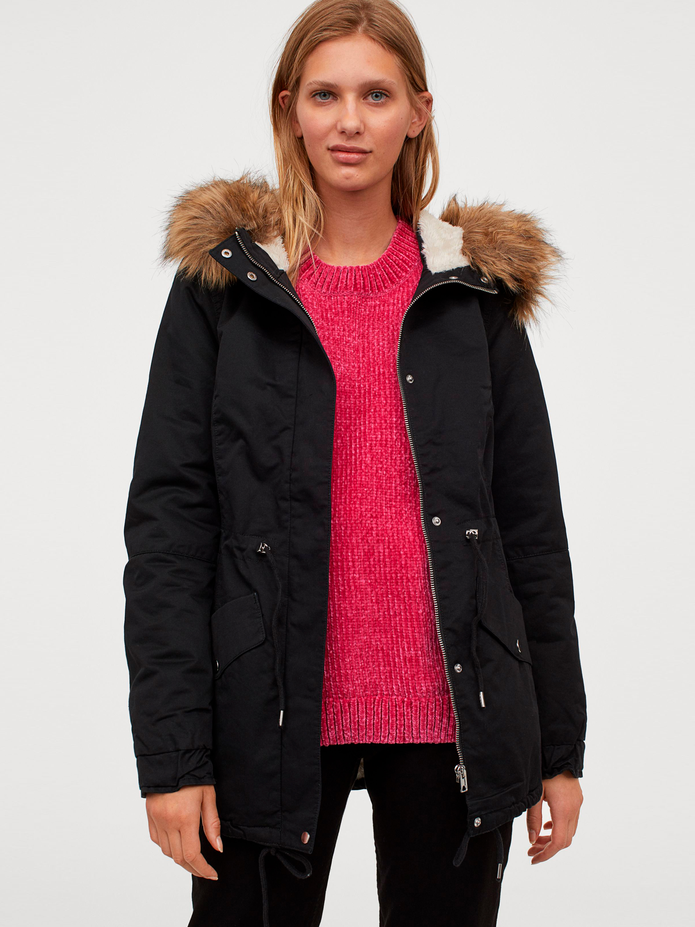 

Парка H&M 0721266-0 44 Черная