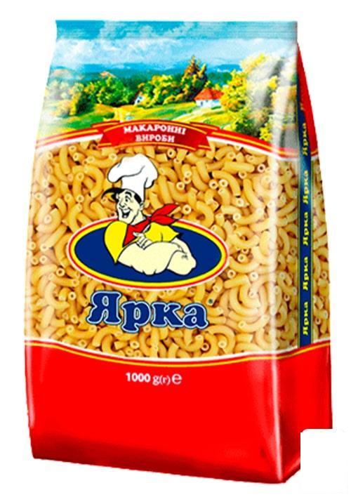 Макароны рожка (мелкая гладкая) ТМ "Ярка" 1кг (95730) от продавца ...