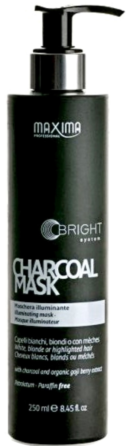 Маска для придания холодных оттенков светлым волосам Maxima Charcoal с ...