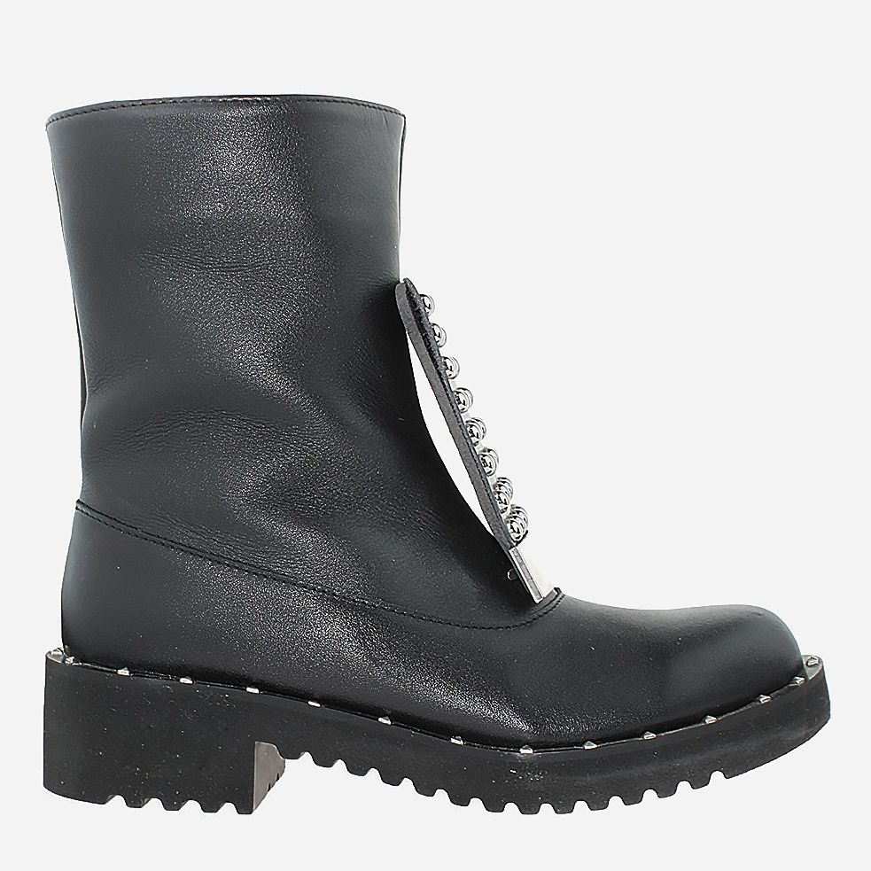 Акція на Жіночі зимові черевики високі Brionis RB59625 37 23.5 см Чорні від Rozetka