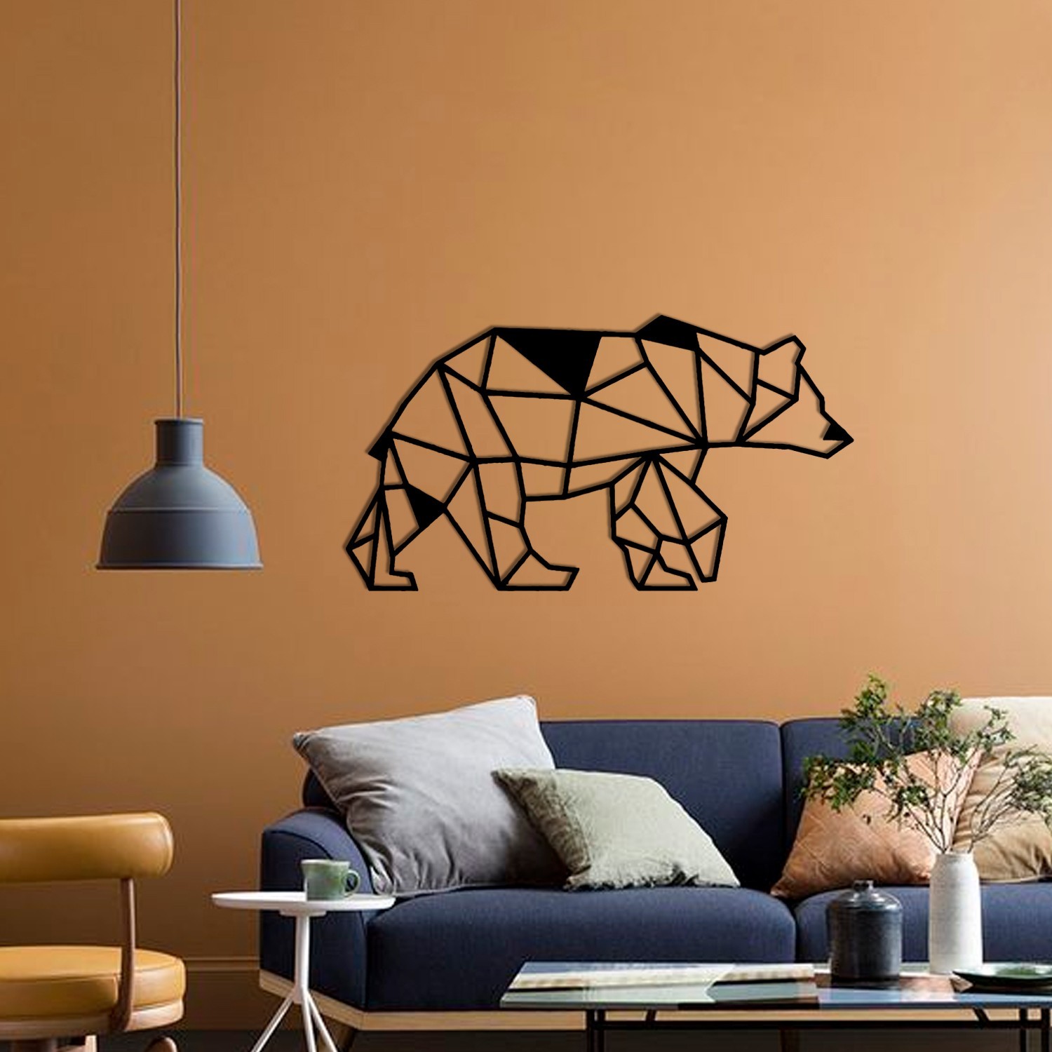 

Картина с дерева на стену Bear 50 см 300089