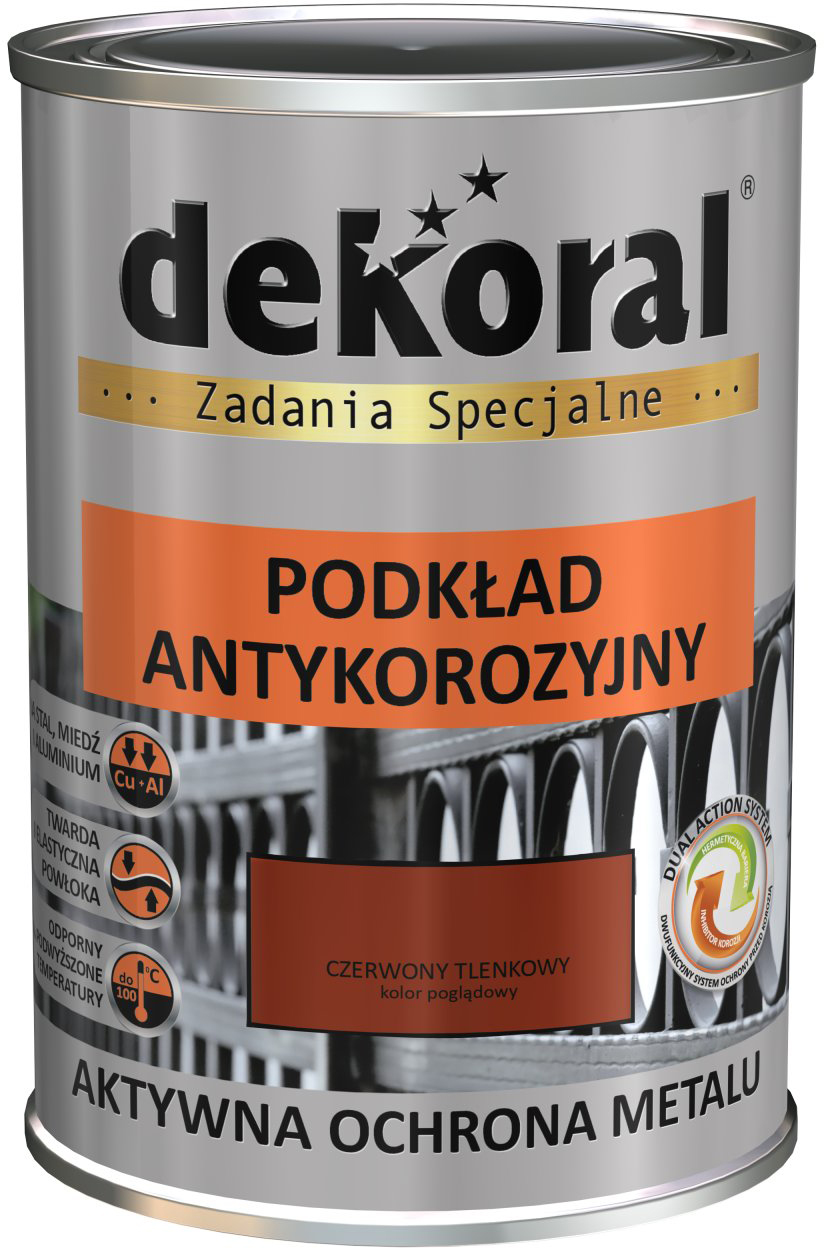 

Грунтовка антикоррозионная Dekoral 0.9 л Светло-серая (DL-381174)