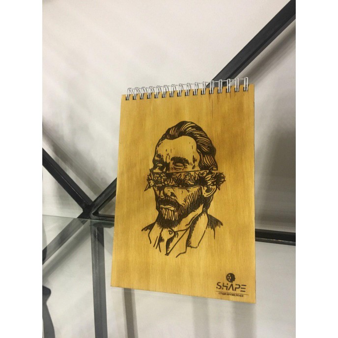 

Блокнот из дерева KoDi " Vincent van Gogh" А4
