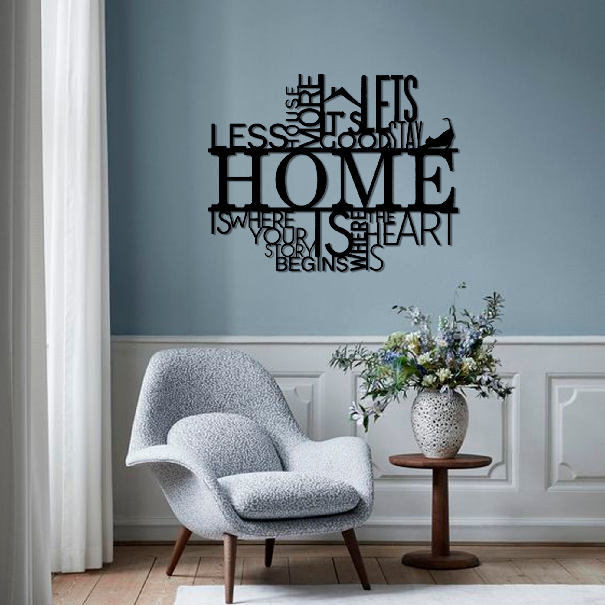 

Картина с дерева KoDi на стену Home 75 см 300037