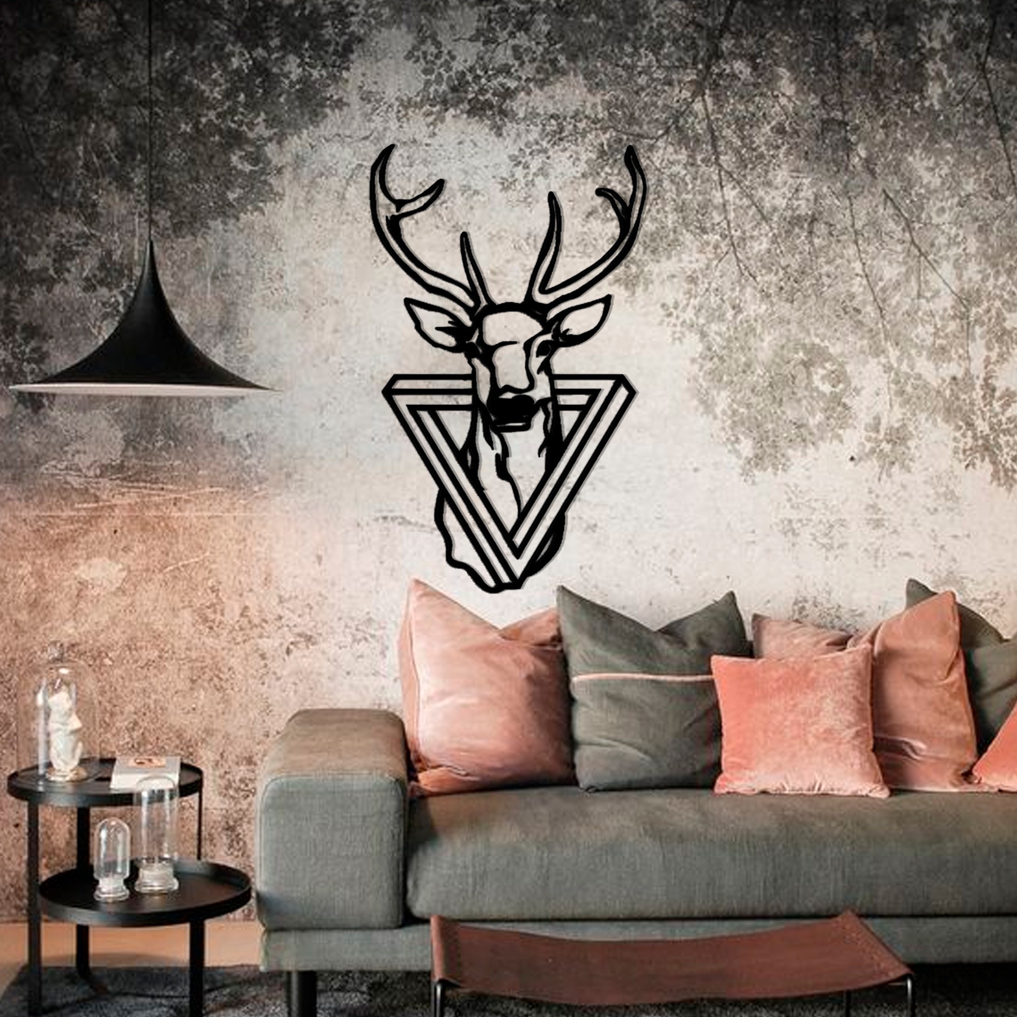 

Картина с дерева KoDi на стену Deer 1 50 см 300025