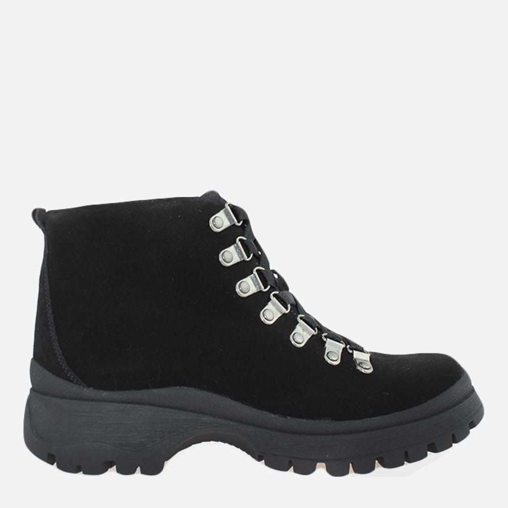 Акція на Жіночі зимові черевики низькі Hitcher RHIT19996-1Z-11 37 23.5 см Чорні від Rozetka