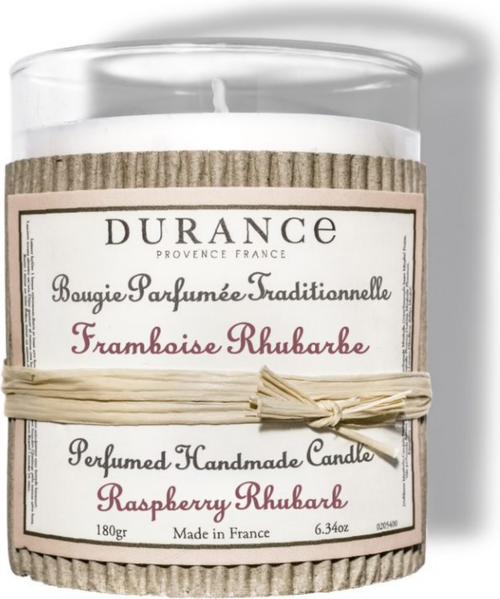 

Ароматическая свеча из натурального воска Durance Perfumed Handcraft Candle 180 г Малиновий ревинь
