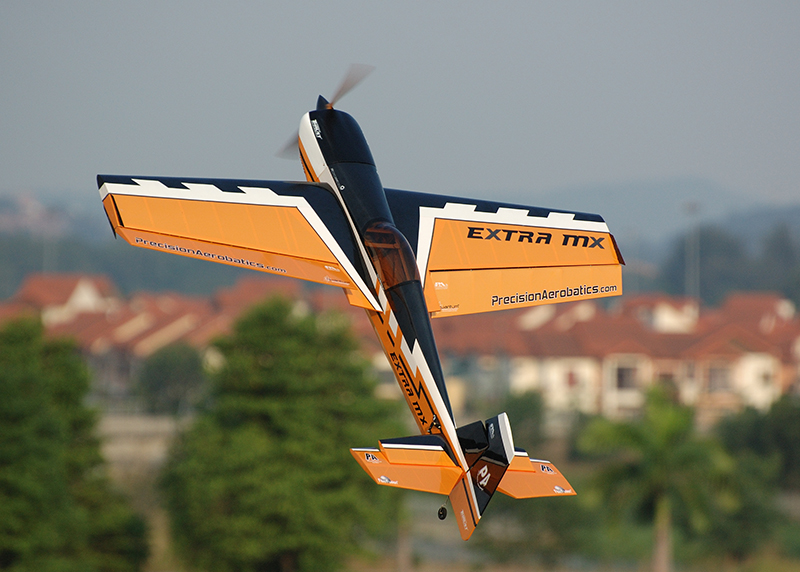 

Самолёт р/у Precision Aerobatics Extra MX 1472мм KIT (желтый)