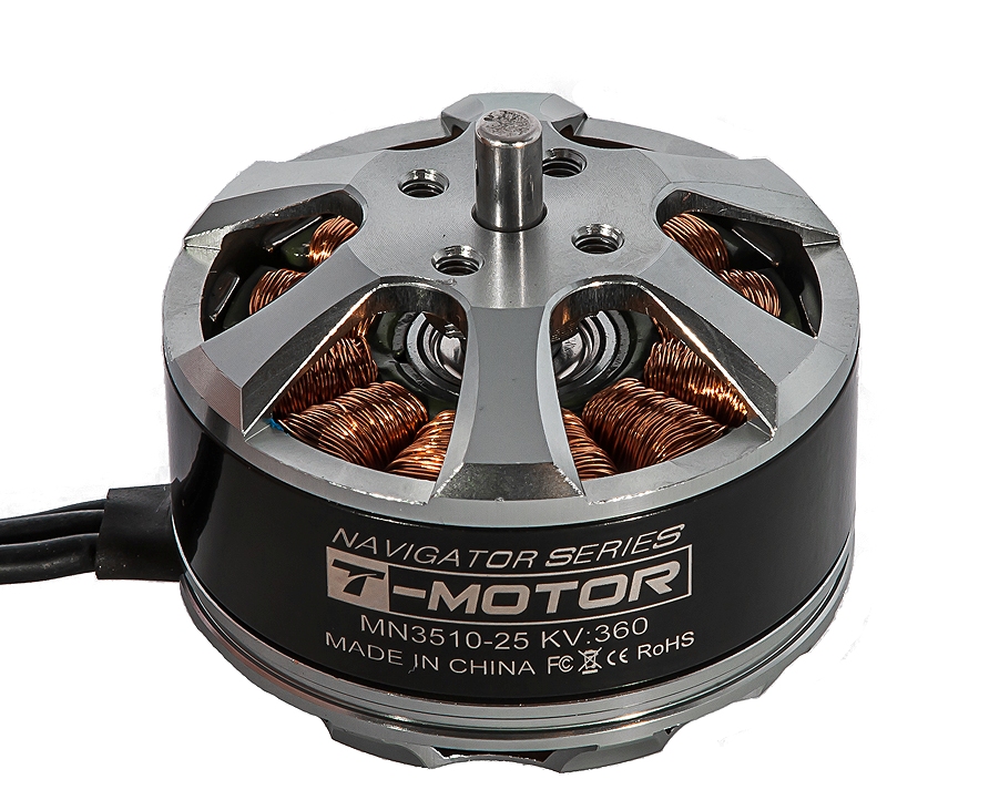 

Мотор T-Motor MN3510-25 KV360 3-6S 330W для мультикоптеров