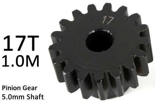 

Team Magic M1.0 17T Pinion Gear for 5mm Shaft