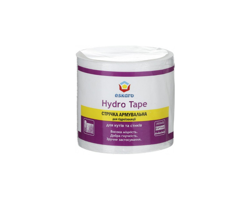 

Лента синтетическая ESKARO HYDRO TAPE 10см гидроизоляционная 25 м.п.