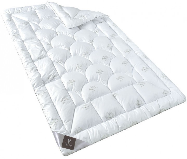 

Одеяло IDEIA SUPER SOFT CLASSIC летнее 200х220 белый (8-11789)