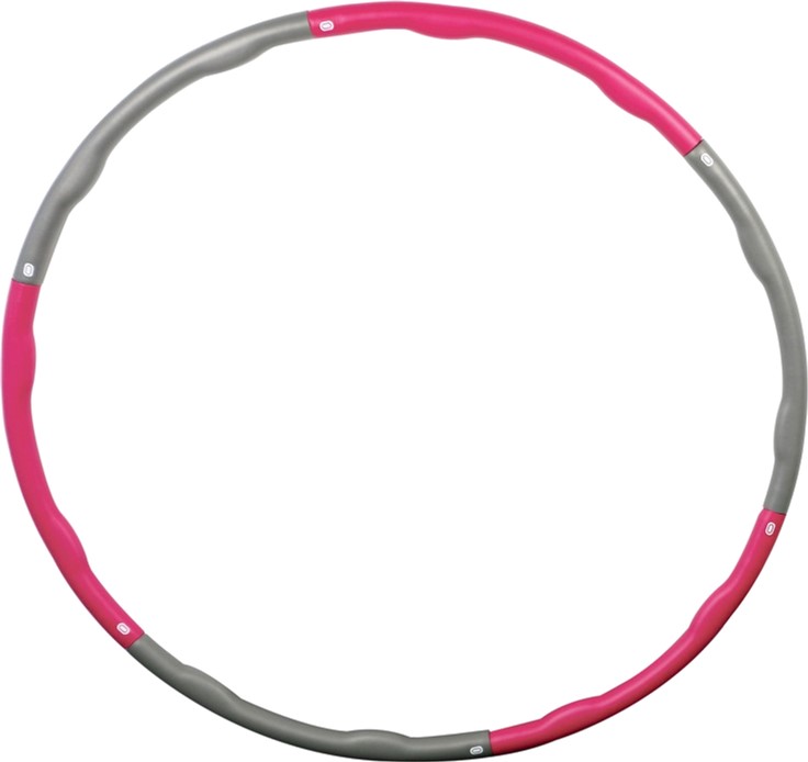 

Гимнастический обруч Stein Hula Hoop 87 см Серо-розовый (LHL-1903)