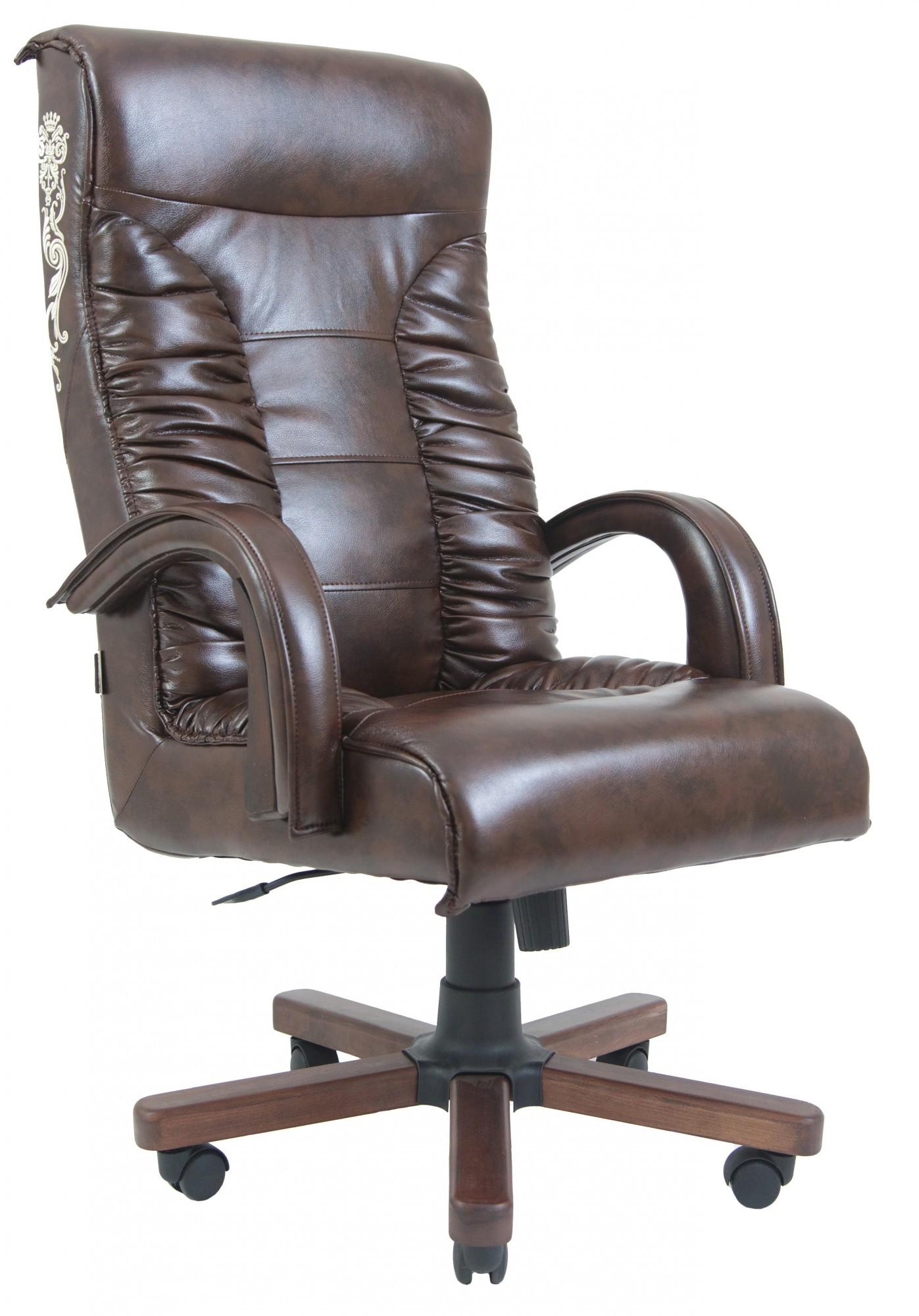 Офисное Кресло Руководителя Richman Onyx Madras Kashtan Wood Принт М1 ...