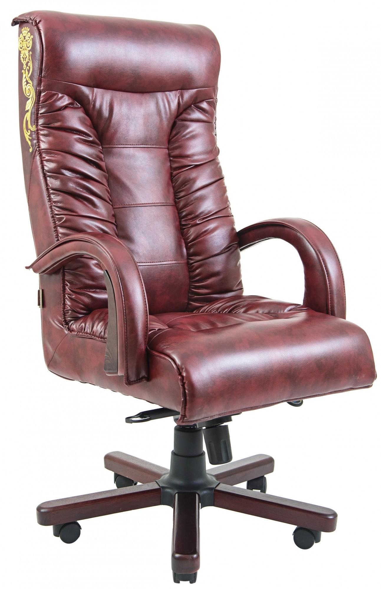 Офисное Кресло Руководителя Richman Onyx Madras Bordo Wood Принт М3 ...