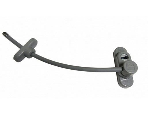 Детский замок на окна Penkid Safety Lock с тросом серый – фото, отзывы ...