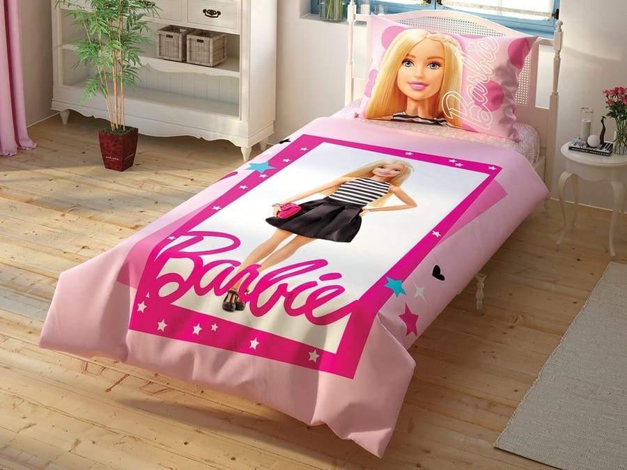 

Комплект постельного белья Tac Disney Barbie Cek подростковое