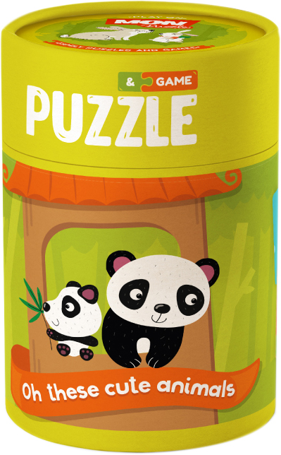 

Игра-пазл Mon Puzzle DODO Зоология для малышей Хвостатые друзья (200109)